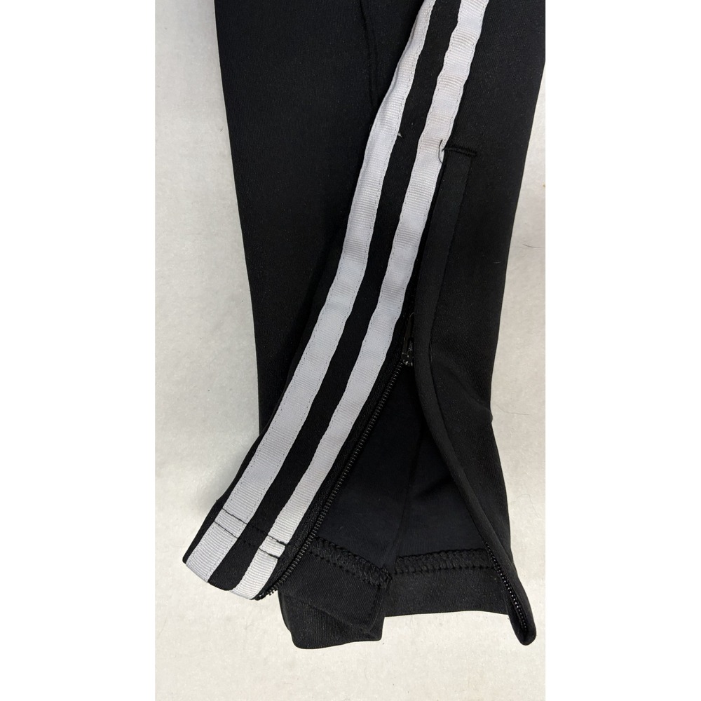 Adidas Originals Primeblue SST Track Pants Black White 3-Stripe Joggers Medium - Picture 7 of 9